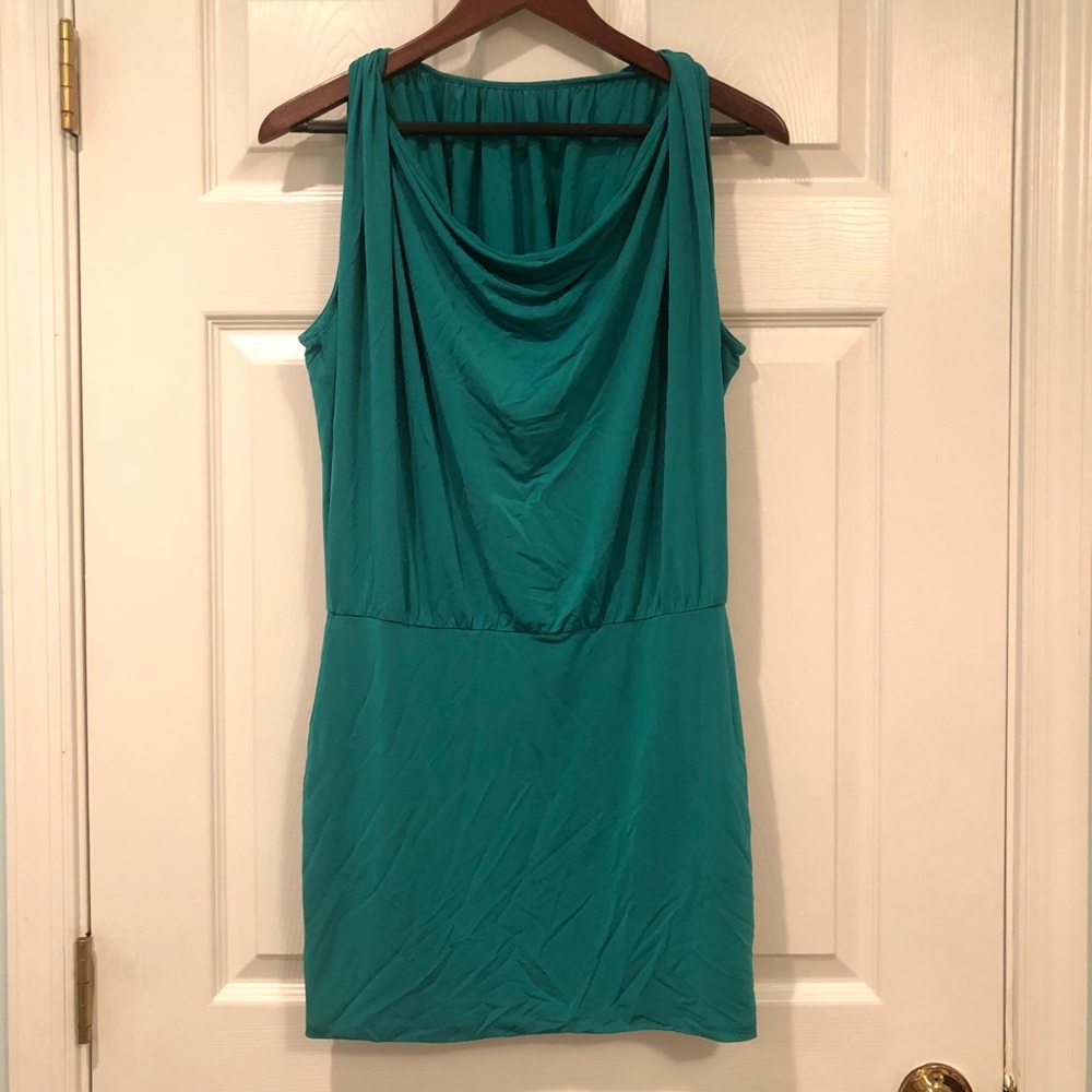 Teal BCBG Dress